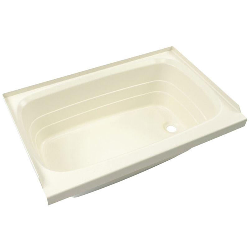 Better Bath Standard Bathtub with Right Drain, 27" x 54", Almond image number 1