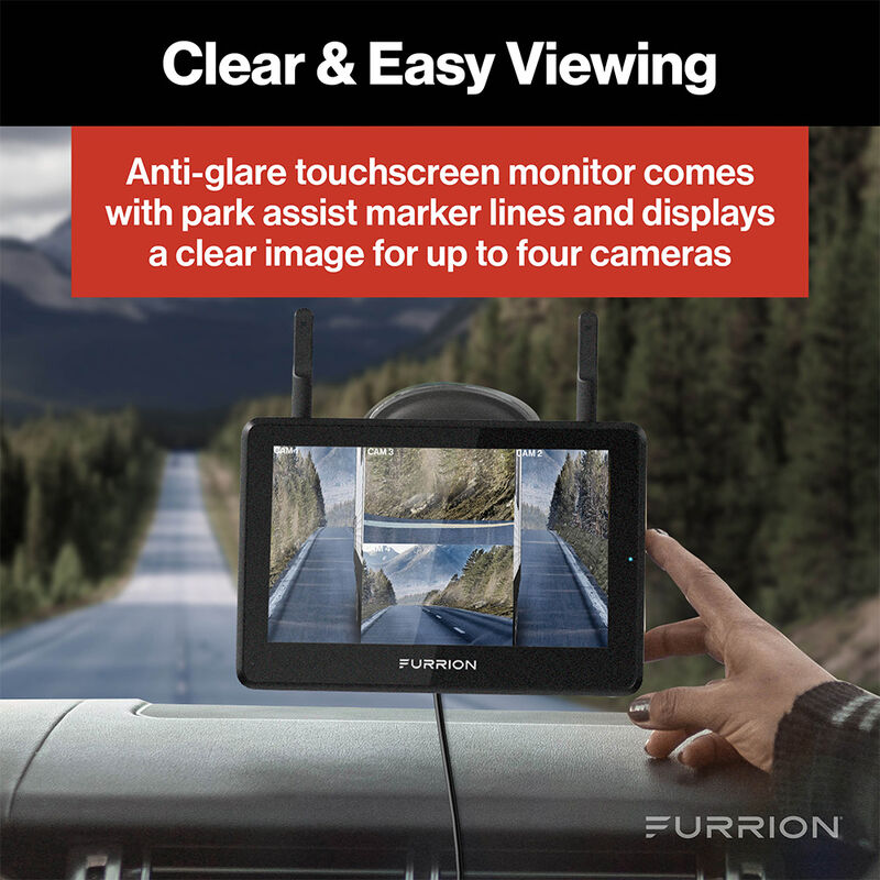 Furrion 7" Vision S+ Single Camera Vehicle Observation System image number 8