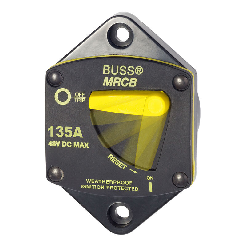 Blue Sea 187-Series Thermal Circuit Breaker, Panel-Mount, 135A image number 1