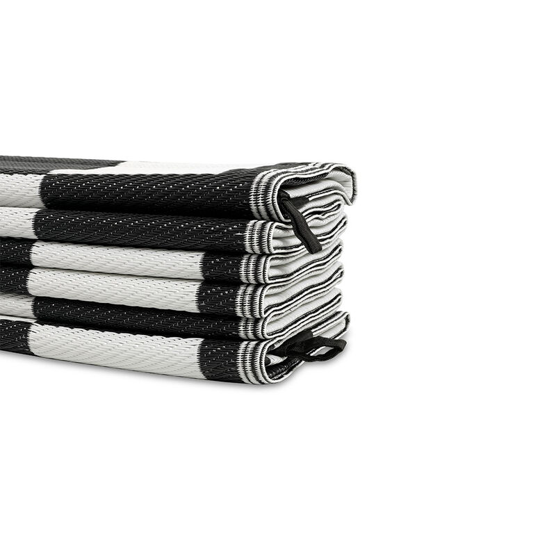 Venture Forward Reversible RV Patio Mat w/ Carry Bag, Checkered Frame image number 7