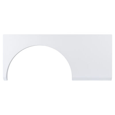 Fleetwood Class A FS6677 Single Axle Fender Skirt, Polar White
