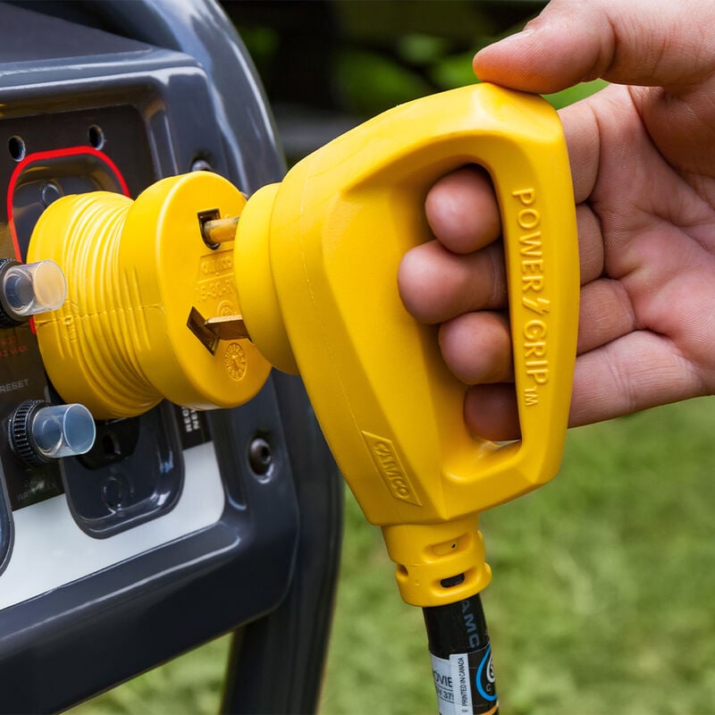 Camco 15A Male / 30A Female Power Grip Adapter image number 5