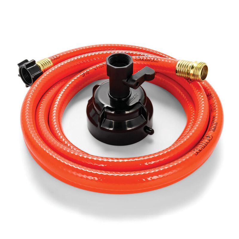 Camco RhinoFlex 10' Clean Out Hose with Rinser Cap image number 12