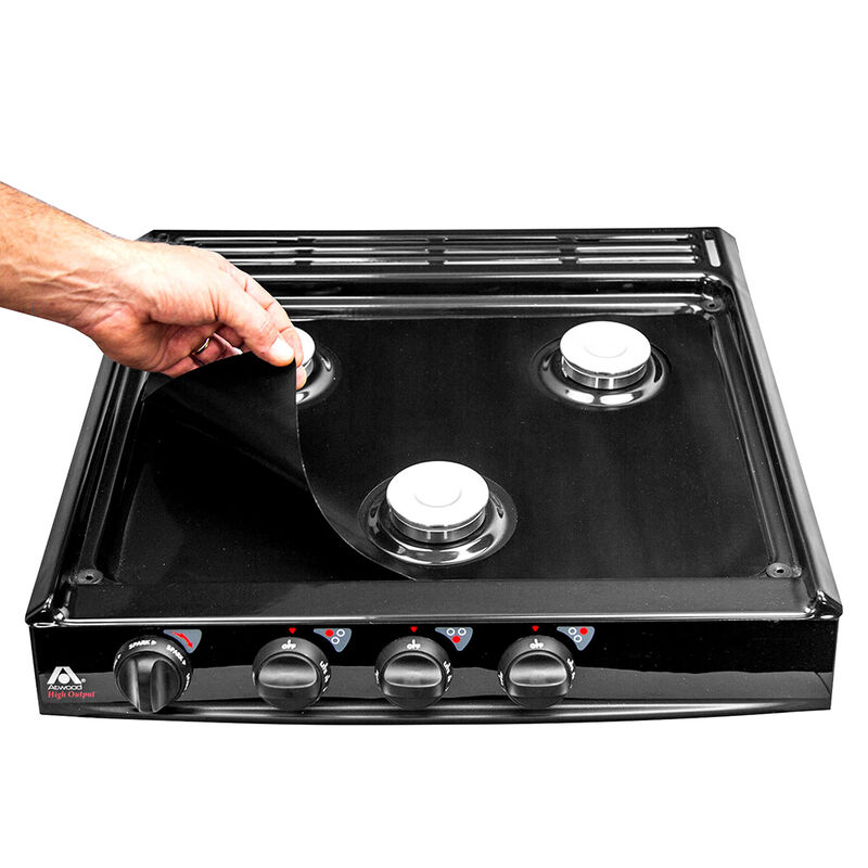 Stove Wrap Stove Top and Oven Protector, Precut to Fit Dometic and Atwood Triangle 3-Burner Stoves image number 1