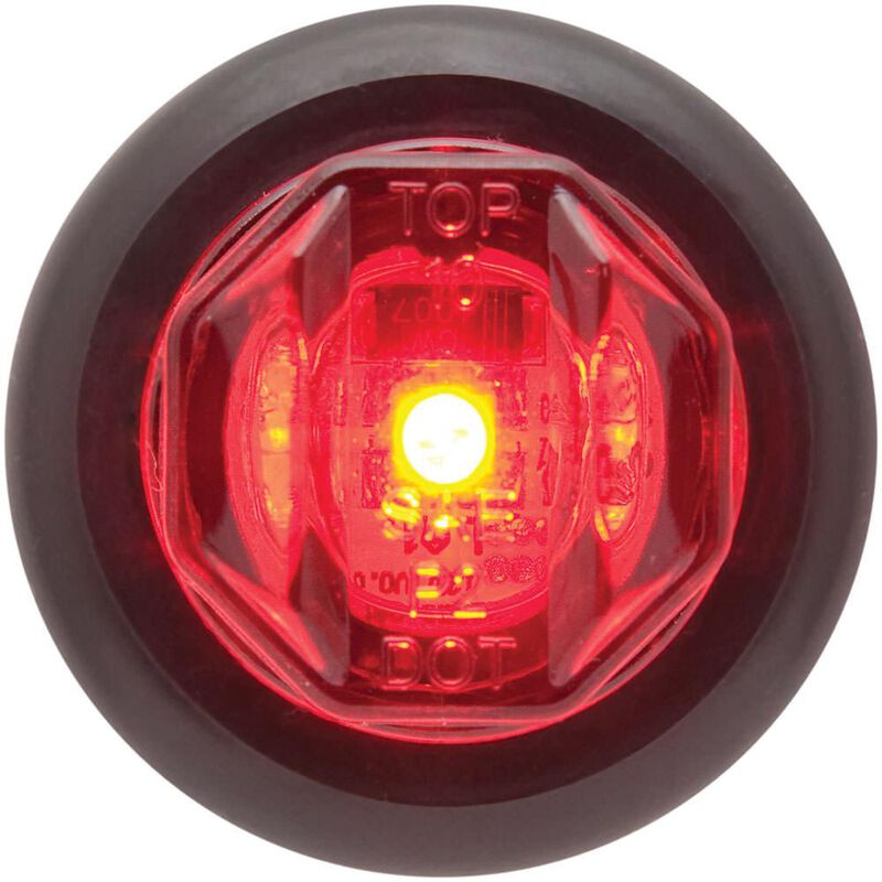 Optronics MCL12 Series LED 3/4" Mini Sealed Marker/Clearance Light, Red image number 2