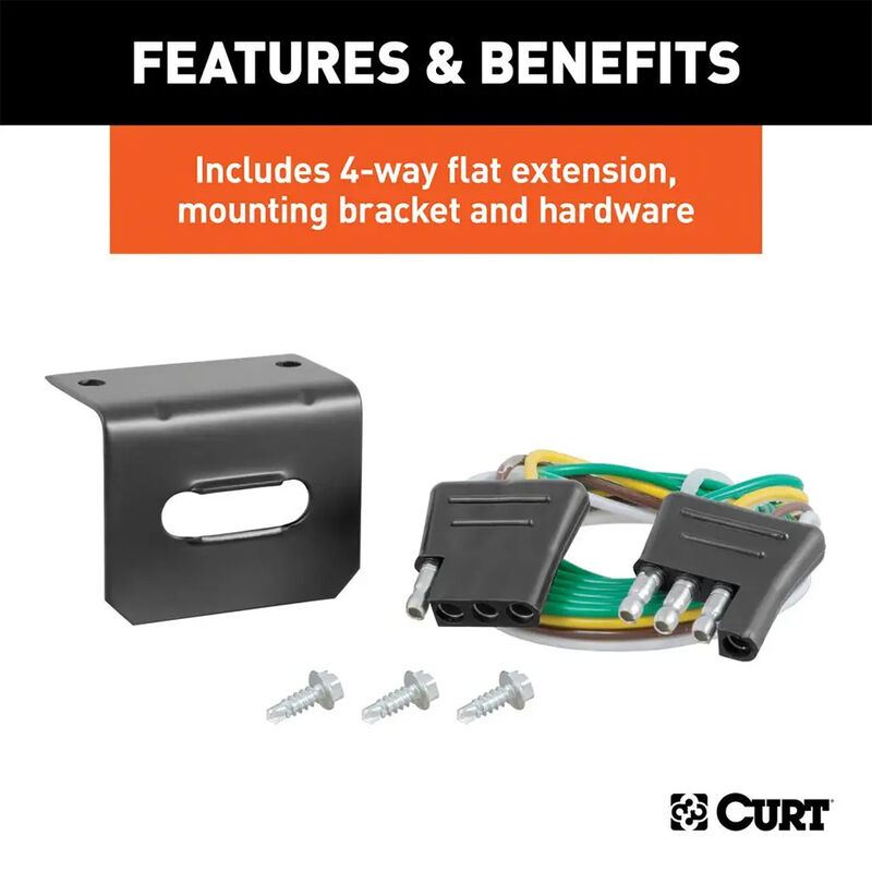 CURT Custom Towed-Vehicle RV Harness, Select Ford F-150 image number 6