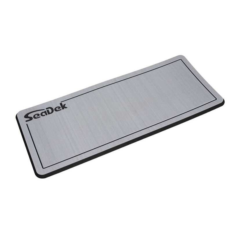 SeaDek Dual Density Helm Pad - 16" x 39" 20mm - Large - Storm Gray/Black w/Routed SD Logo image number 1