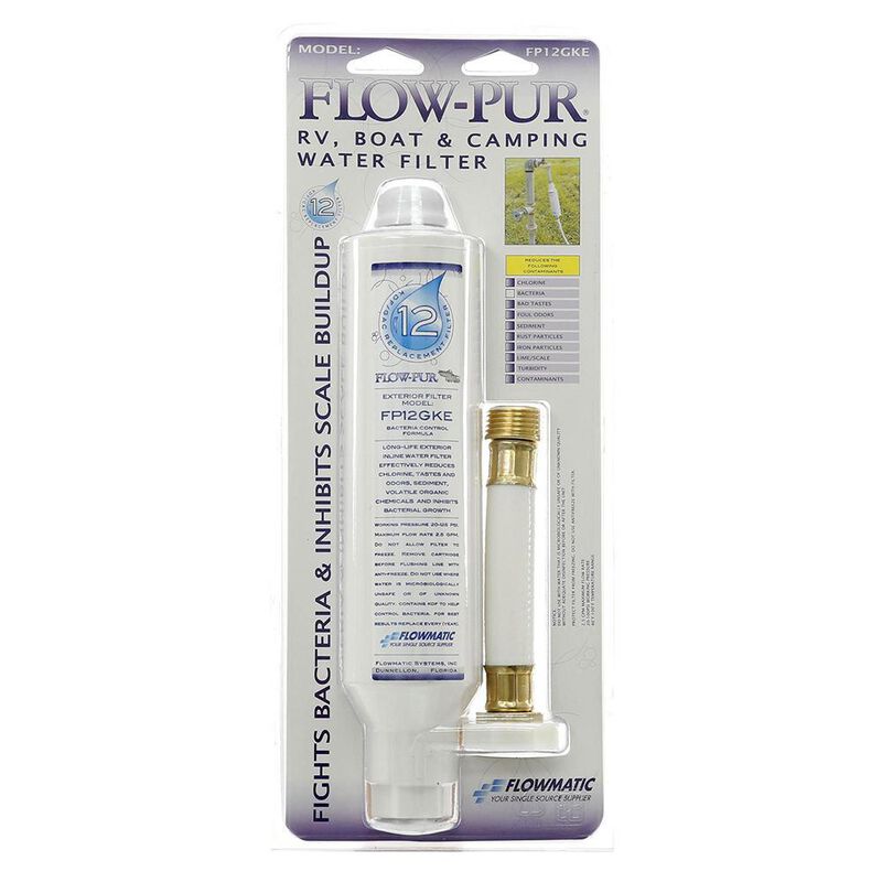 Flowmatic Flow-Pur Exterior Inline RV Water Filter image number 2