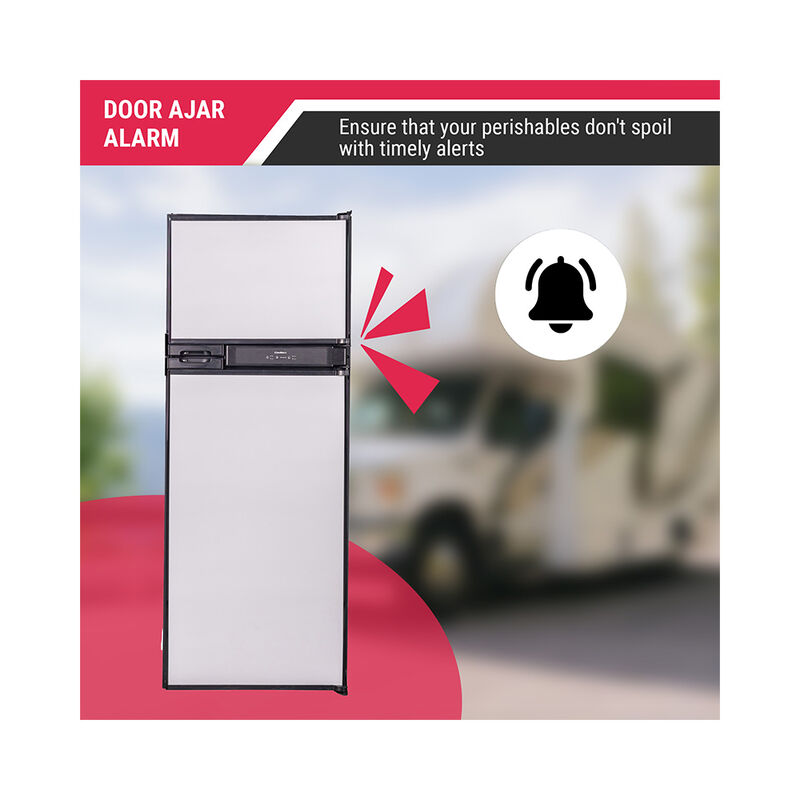 Equator Advanced Appliances ConServ 10 cu. ft. 12V DC Power Refrigerator, Stainless Steel image number 9