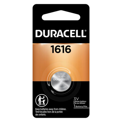 Duracell Lithium 1616 Coin Battery