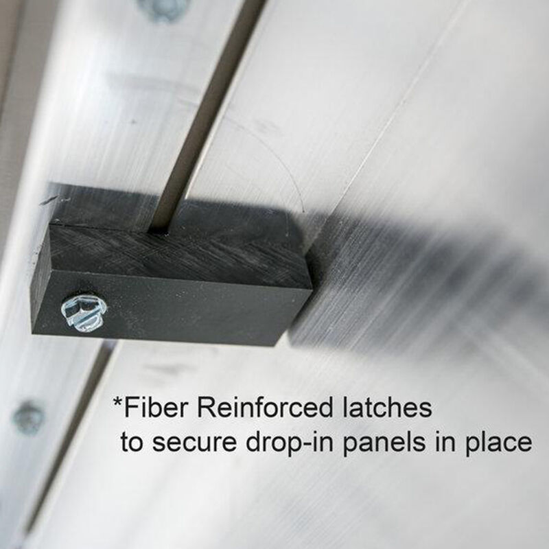 Tommy Docks 16' Straight Aluminum Frame With Composite Decking Complete Dock Package - Ridgeway Gray image number 6