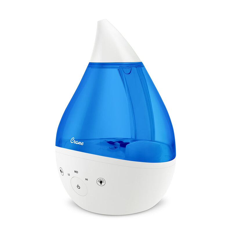 Drop 2 1-Gallon Tabletop Ultrasonic Humidifier (For Rooms 401-1000-sq ft) image number 1