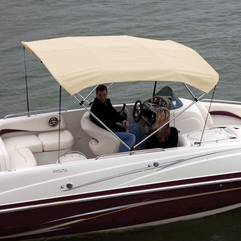 Shademate Bimini Top Polyester Fabric/Boot Only, 4-Bow 8'L x 54"H, 61"-66"W image number 6