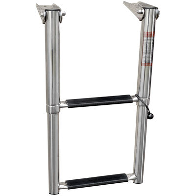 Overton&rsquo;s Over-Platform Telescoping 2-Step Boat Ladder