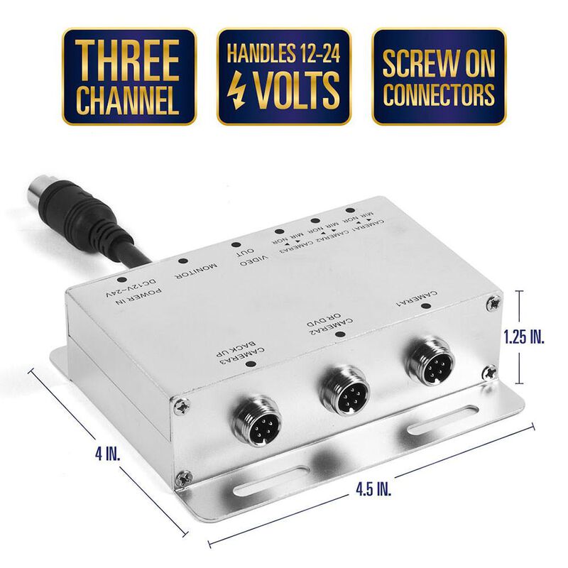 Rear View Safety Backup Camera System with 7" Replacement Mirror Monitor image number 8