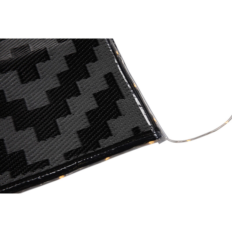 Lippert LED Illuminated RV Patio Mat w/ Carry Bag, Diamond Pattern image number 6
