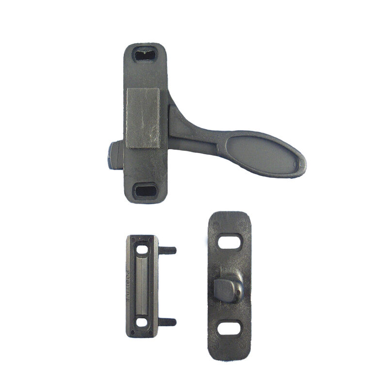 Strybuc Screen Door Latch, Right Hand Opening, Black image number 1