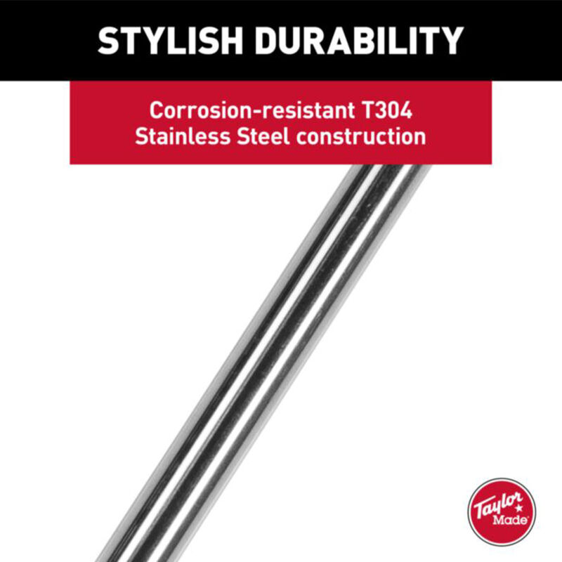 Taylor Made 15" Stainless Steel Flag Pole with Rail Mount (Flag sold separately) image number 7