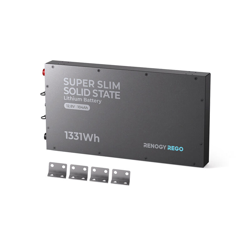 Renogy REGO 12V 104Ah Super Slim Solid State LiFePO4 Battery image number 2