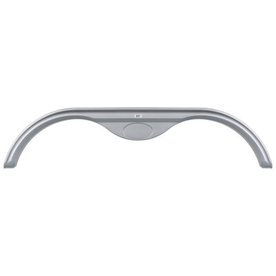 Earthbound RV FS6680 Tandem Axle Fender Skirt, Satin Silver Metallic