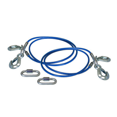Roadmaster 76" Straight Cables with 2 hooks & 8,000 LB capacity&mdash;1 pair