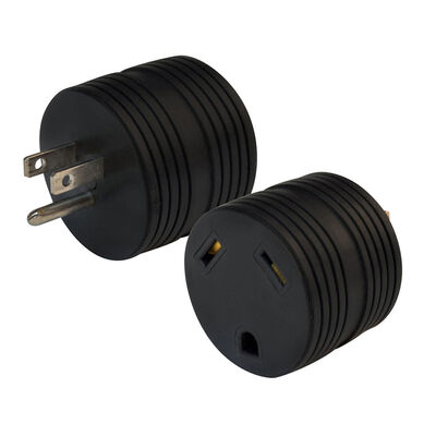 Valterra 15A Male to 30A Female Round Adapter Plug