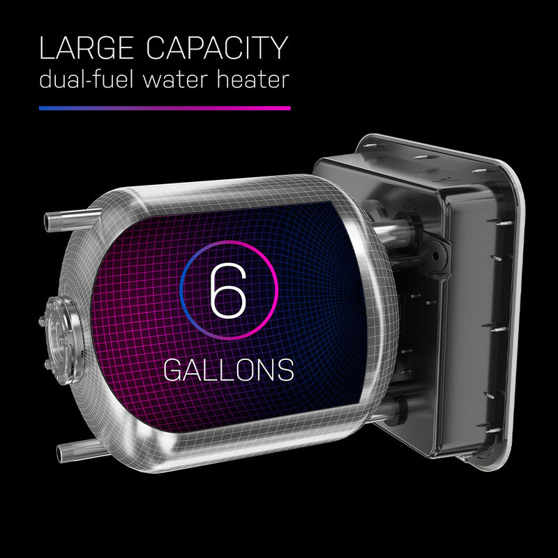 GE Profile 6-Gallon DSI/Electric Water Heater image number 6