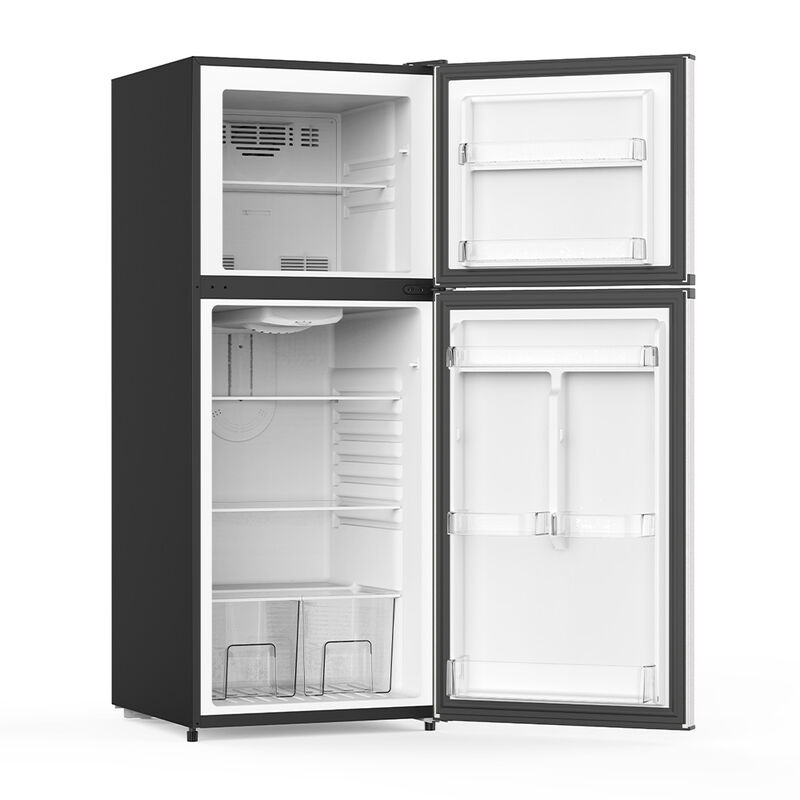 CONTOURE 10.7 cu. ft. 12V DC Power Frost-Free Compact Refrigerator, Stainless Steel &ndash; Camping World Exclusive! image number 3
