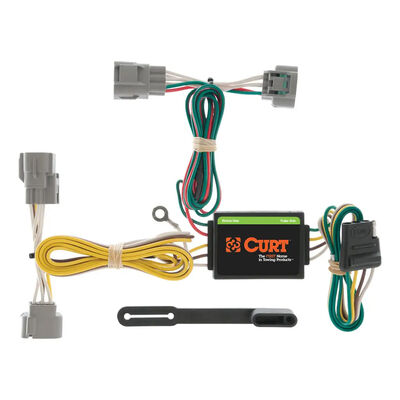 CURT 55513 Custom Wiring Harness, 4-Way Flat, Select Toyota Tacoma, T100, Hilux