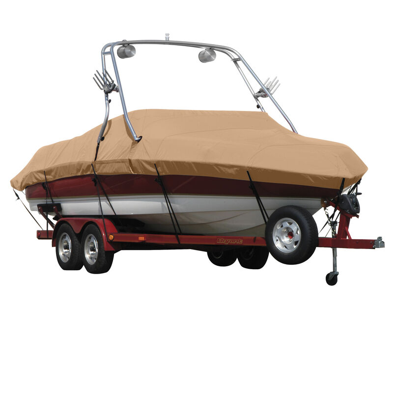 Sunbrella Boat Cover For Bayliner Deck Boat 219 W/Ext Platform W/Xtreme Tower image number 1