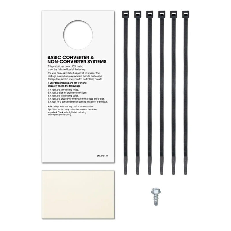 CURT 55315 Custom Wiring, 4-Way Flat, Select GMC C1500, C2500, C3500, K1500, K2500, K3500 image number 6