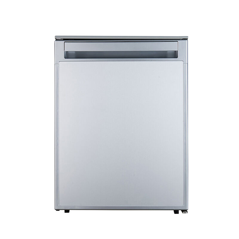 Equator 2.8 cu. Ft. 80L 12V/DC RV Built-in Refrigerator w/Freezer, Anti-Vibration, reversible door, Stainless image number 1