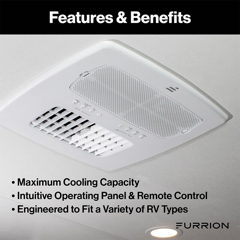 Furrion Chill Cube Ducted Air Distribution Box (R32) with Remote - White image number 3