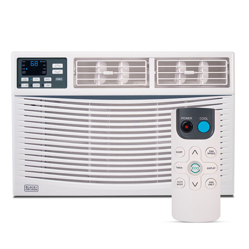Black + Decker BWAC08WTB Window Air Conditioner, 8000 BTUs image number 1