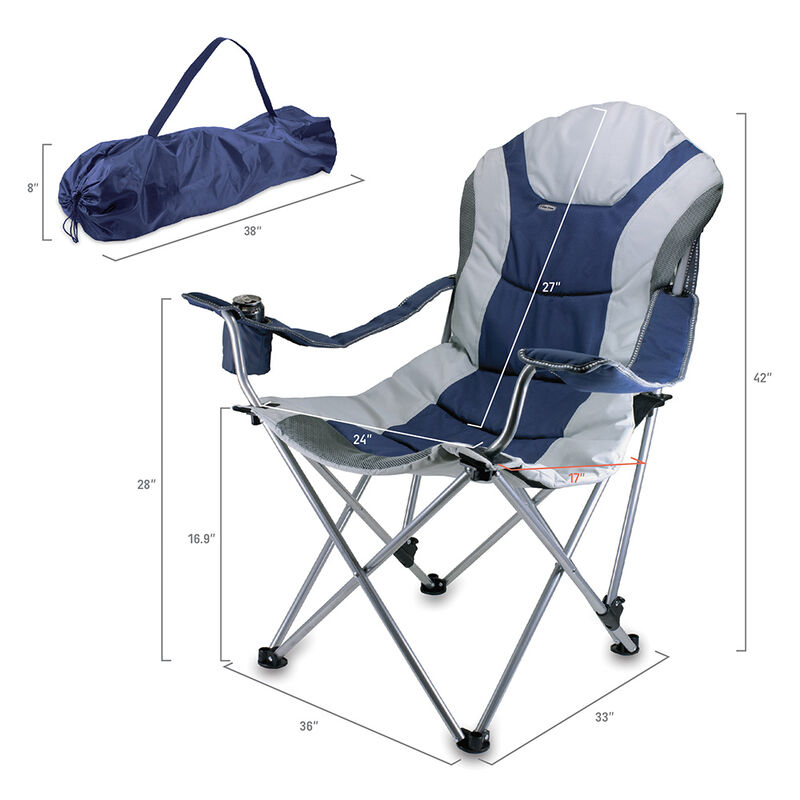 Oniva Reclining Camp Chair with Carry Bag image number 5
