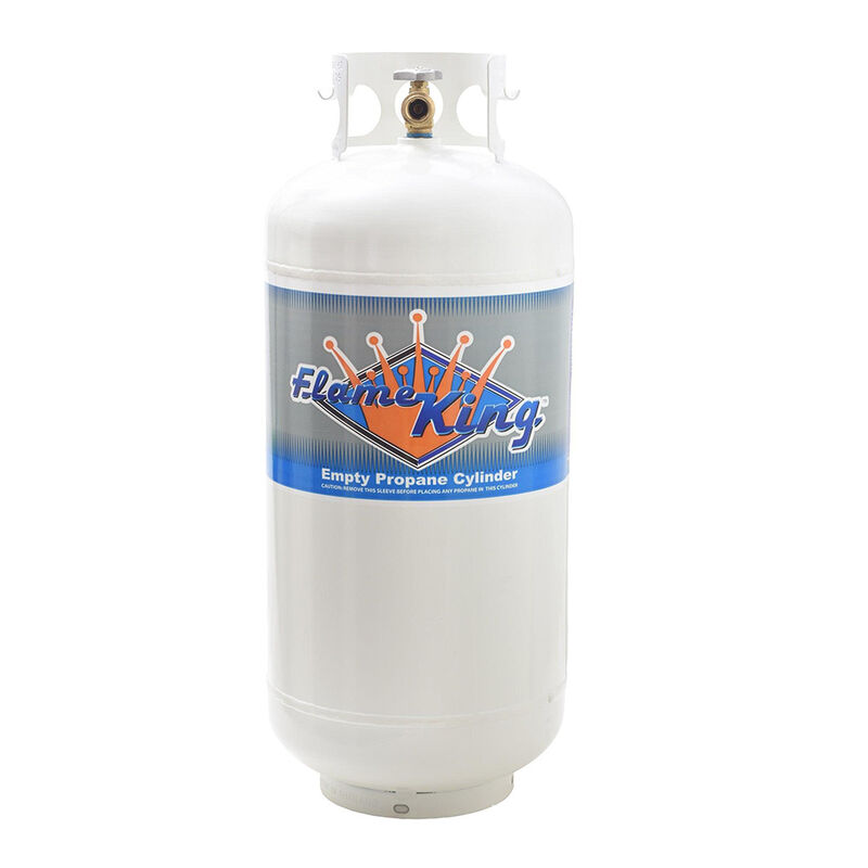 Flame King 40-lb. Empty Propane Cylinder with OPD image number 1
