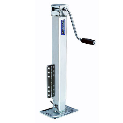 Fulton Fixed Mount Trailer Jack With Drop Leg, 5,000-lb. Capacity