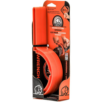 Rhino Sewer Fitting Wrench, 2 Pack