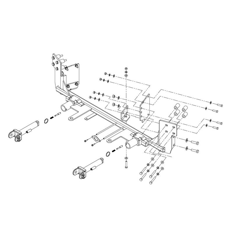 Roadmaster 523226-5 Direct-Connect Baseplate Kit, 2024-2025 Chevrolet Trailblazer LT, LS image number 4