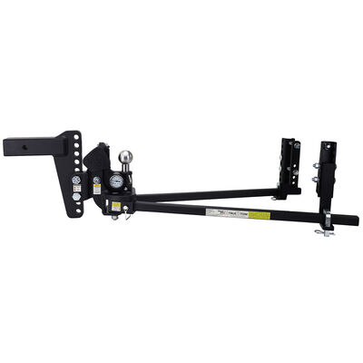 Weigh Safe True Tow Weight Distribution Hitch W/ Built-In Scale, 2" Shank, 8" Drop, 12.5K