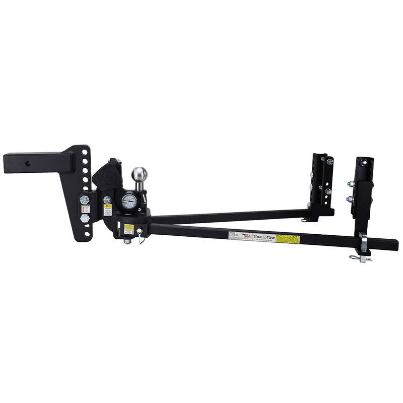 Weigh Safe True Tow Weight Distribution Hitch W/ Built-In Scale, 2" Shank, 8" Drop, 12.5K image number 1