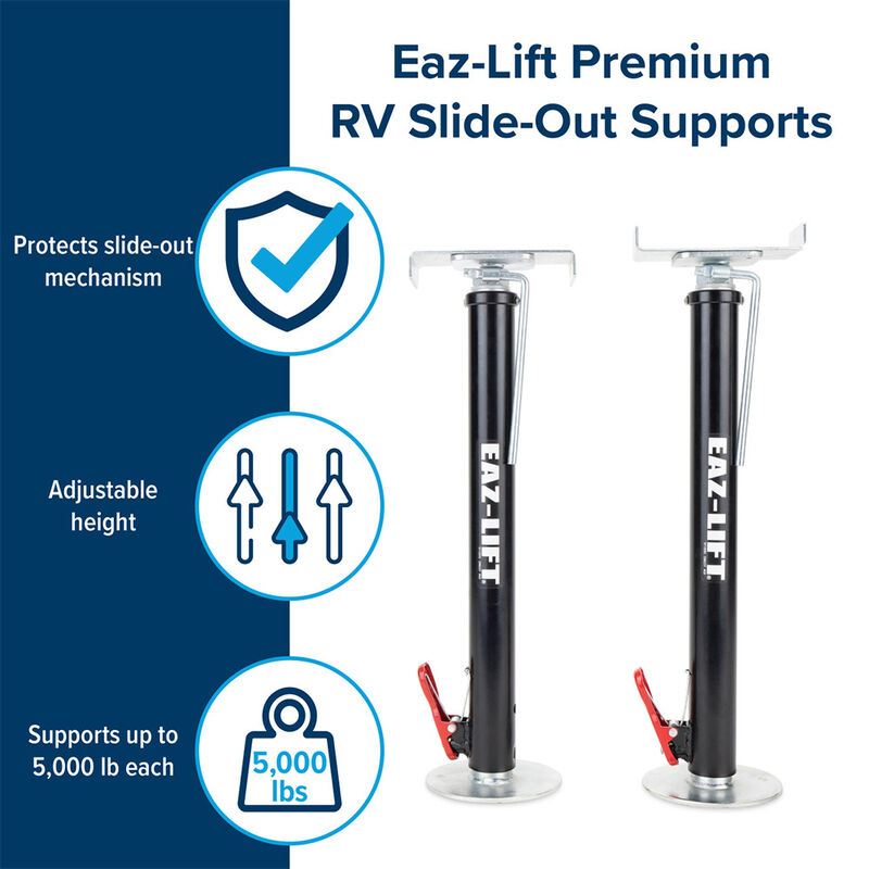 Camco Eaz-Lift Premium RV Slide-Out Supports - 19 to 49 in (Pair) image number 2