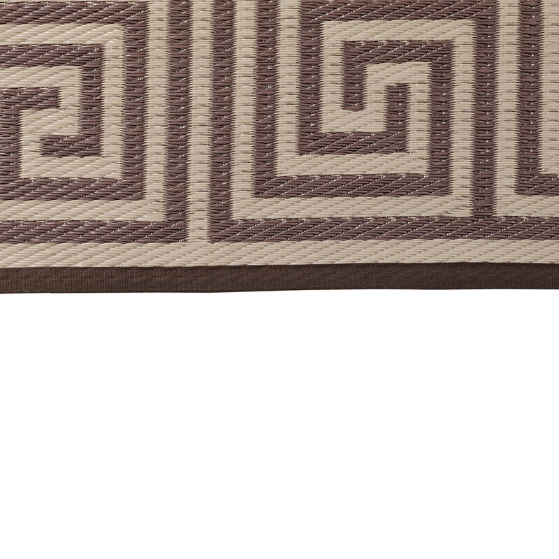 Venture Forward Reversible RV Patio Mat w/ Carry Bag, Greek image number 10