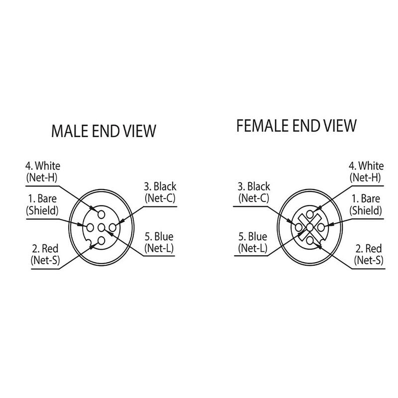 Maretron Micro Double-Ended Cordsets, 10 Meters image number 4