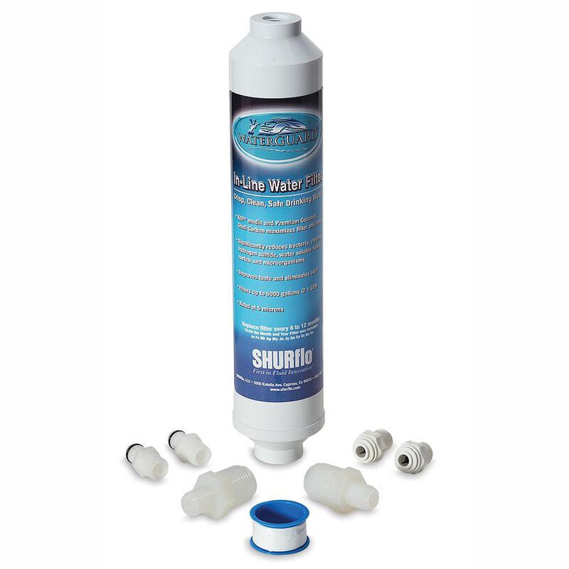 Shurflo Universal In-Line RV Water Filter image number 1