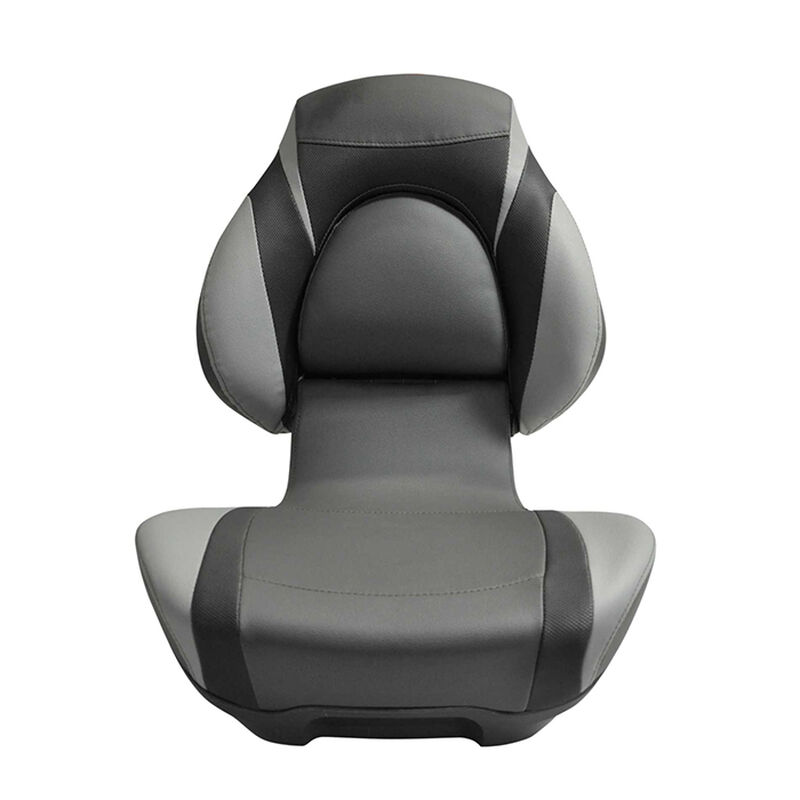 Semi-Custom Mirage Folding Fishing Seat  - Black/Grey image number 1
