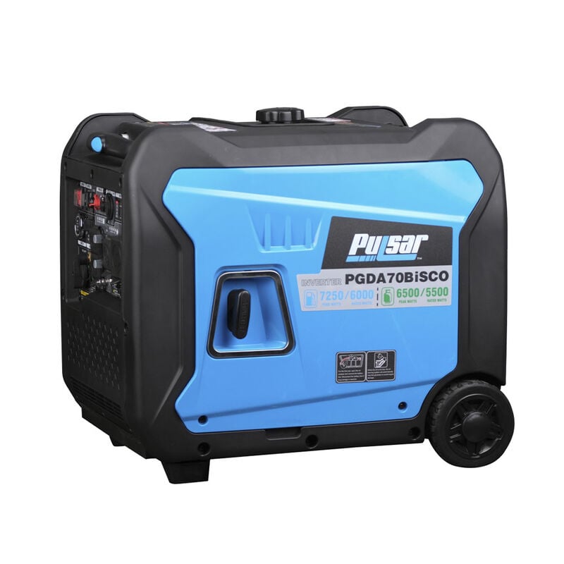 Pulsar 7,250-Watt Super Quiet Dual Fuel Inverter Generator with CO Alert and Remote Start image number 5