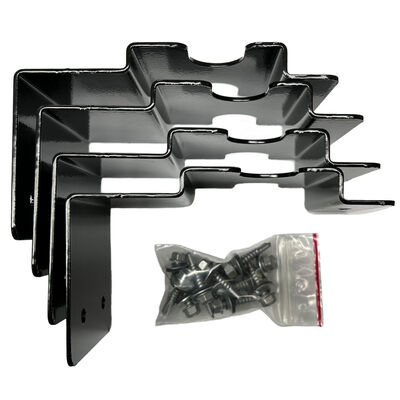 CONTOURE Stacking Kit for 24" Washer and Dryer, Black