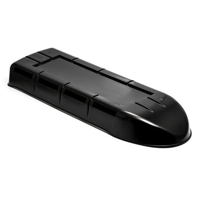 RV Refrigerator Vent Cover - Black