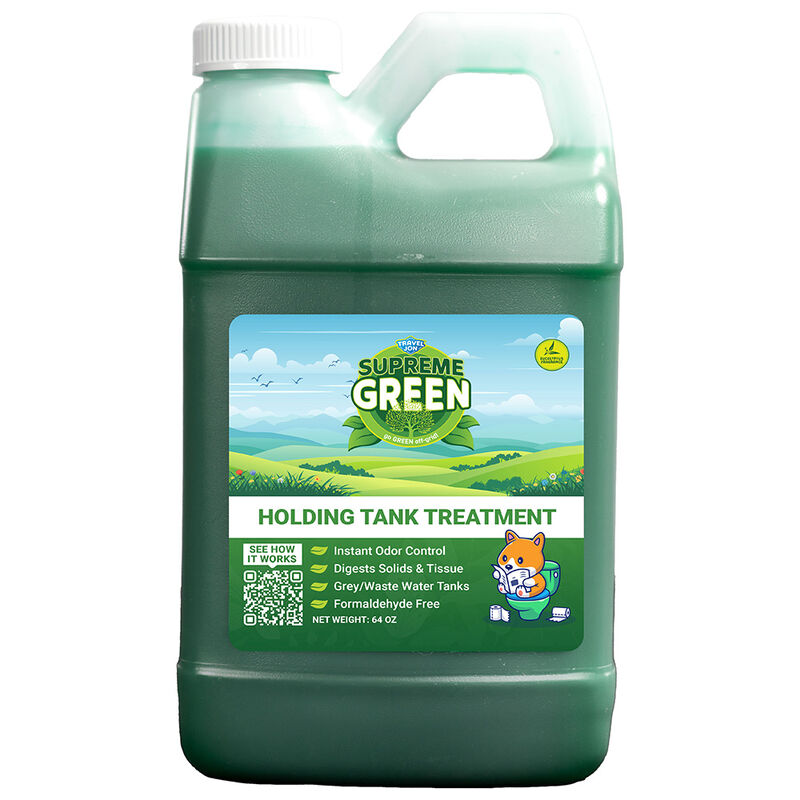 Travel Jon Supreme Green RV Holding Tank Deodorant - 64 oz. image number 1